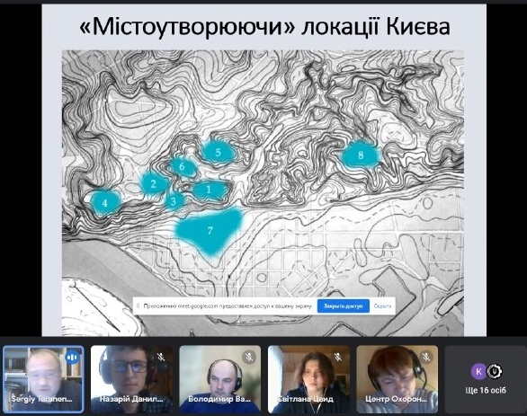 Містоутворюючі локації Києва